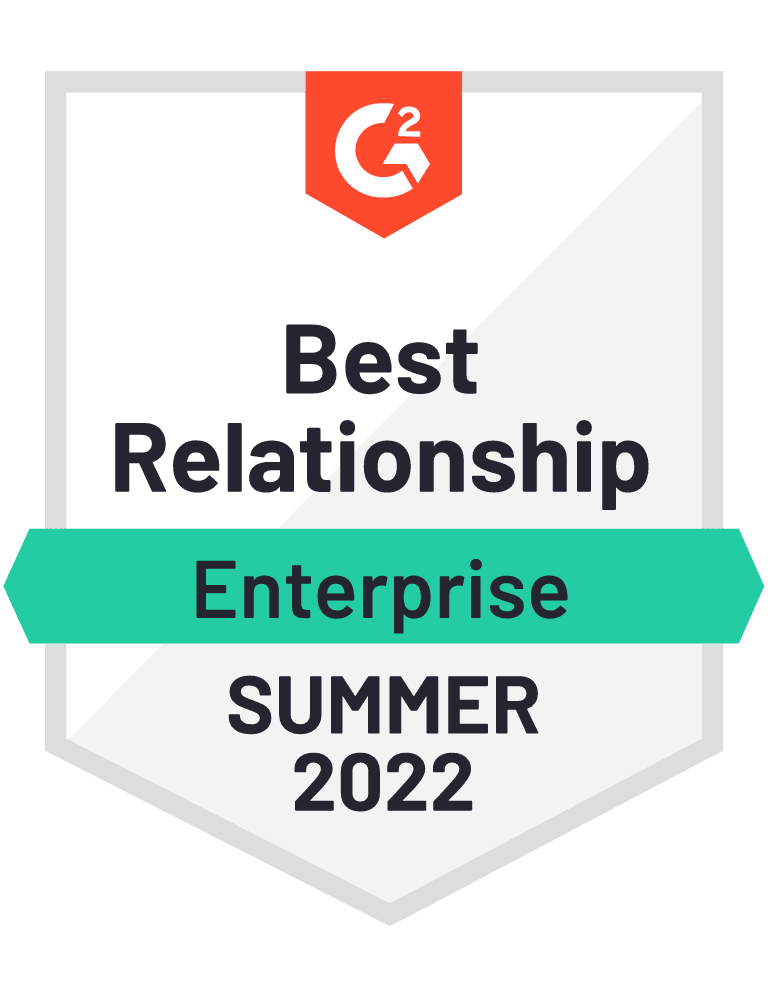 Best Relationship Enterprise Summer 2022